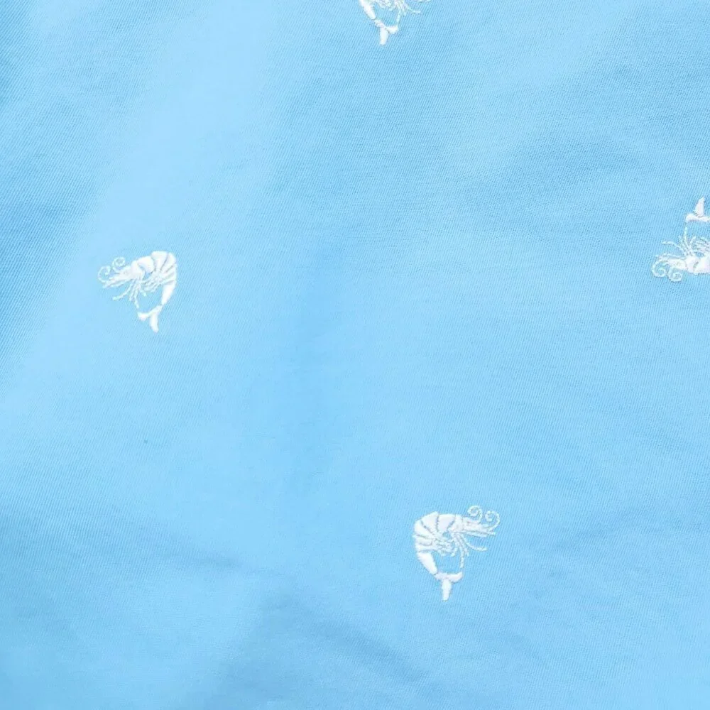 Lilly Pulitzer Shorts Palm Beach Size 10 Embroidered Crawfish Shrimp Pockets 5" - Picture 9 of 13